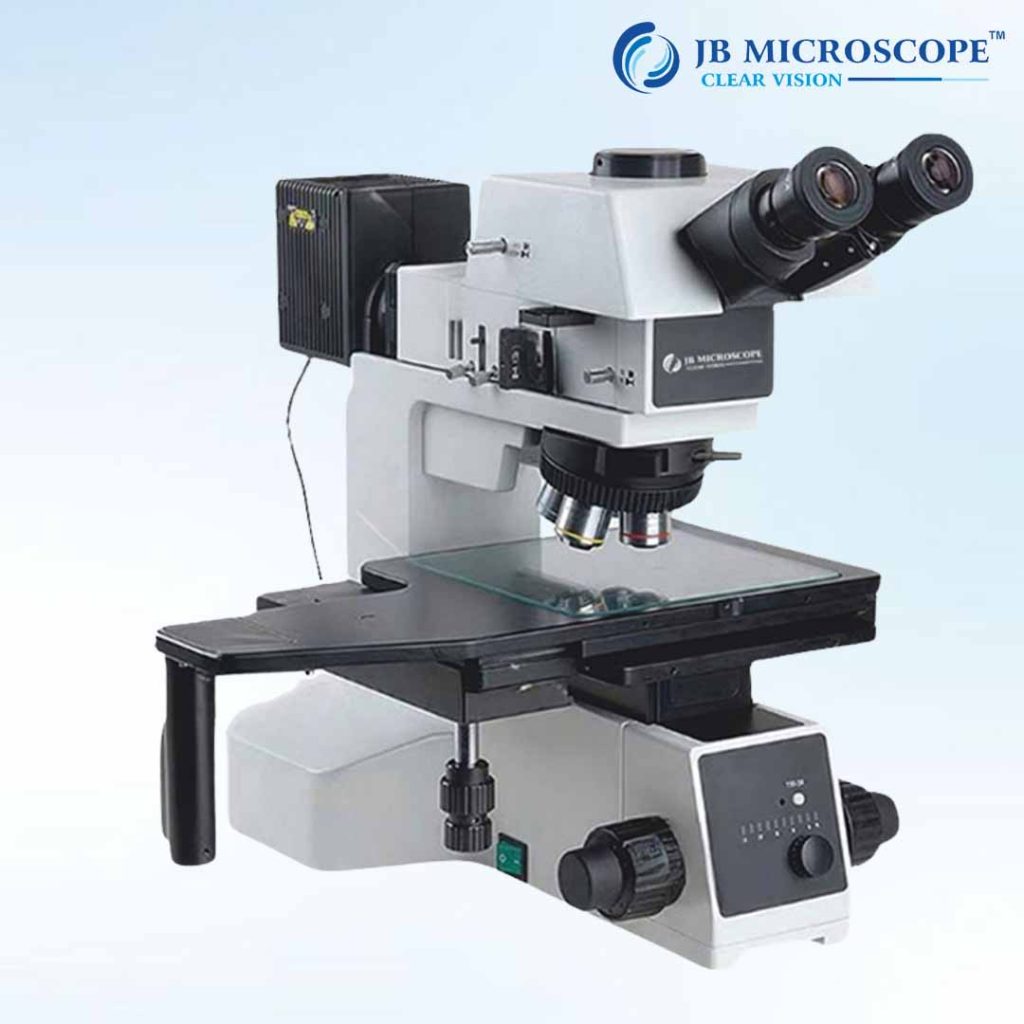 Upright Metallurgical Microscope (Trinocular )JBM-4RF view 2