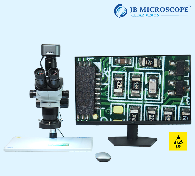 ESD Stereo Zoom Microscope JBM-PL52 view 2
