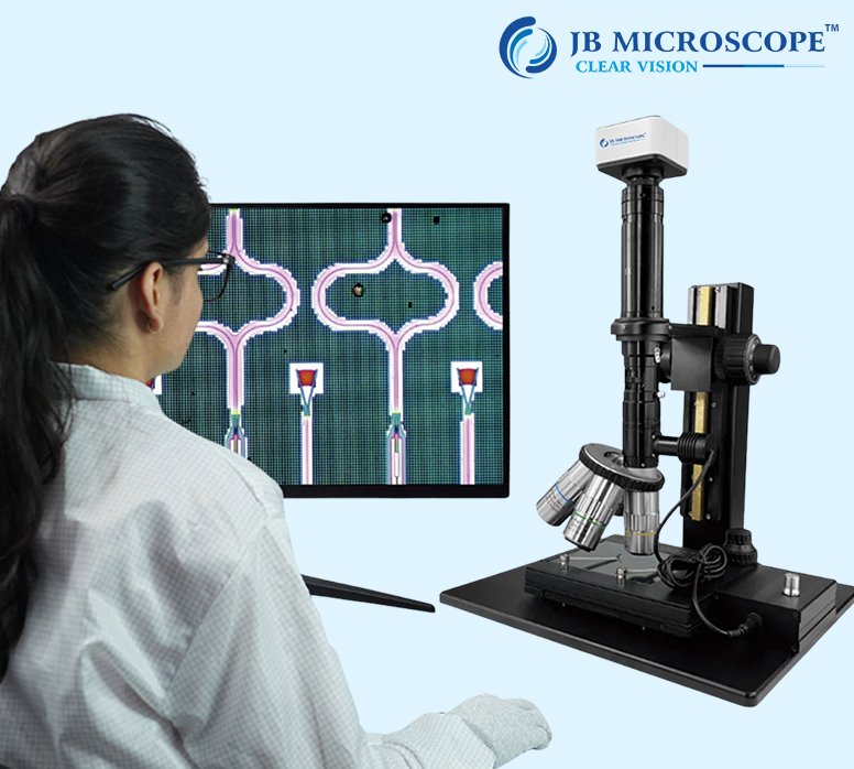 Long Focal Coaxial Microscope (JBM-MZ-LF5 ) view 3