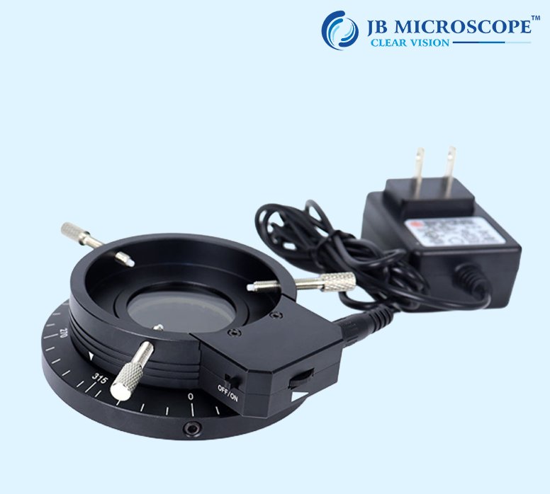 Microscope LED visual polarization light source  JBM-86X view 2