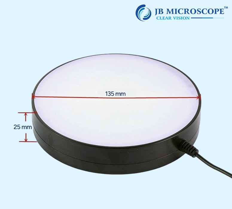 Microscope LED visual polarization light source - JBM-130 view 3