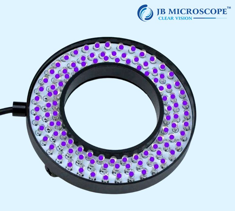 Microscope LED visual polarization light source 86T view 2