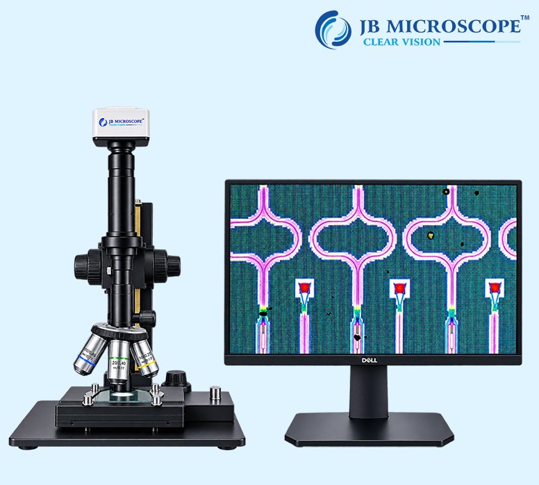 Long Focal Coaxial Microscope JBM-MZ-LF5