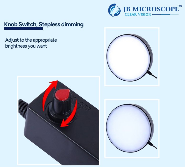 Microscope LED visual polarization light source - JBM-130 Specifications