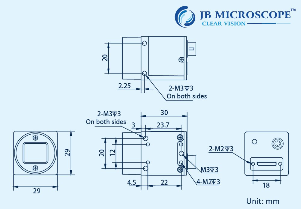 ￼Machine Vision Camera JBM- MV-CS016-10UC Specifications