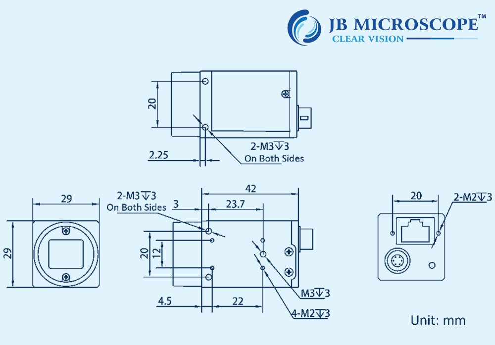 Machine Vision Camera JBM-MV-CS050-10GC Specifications