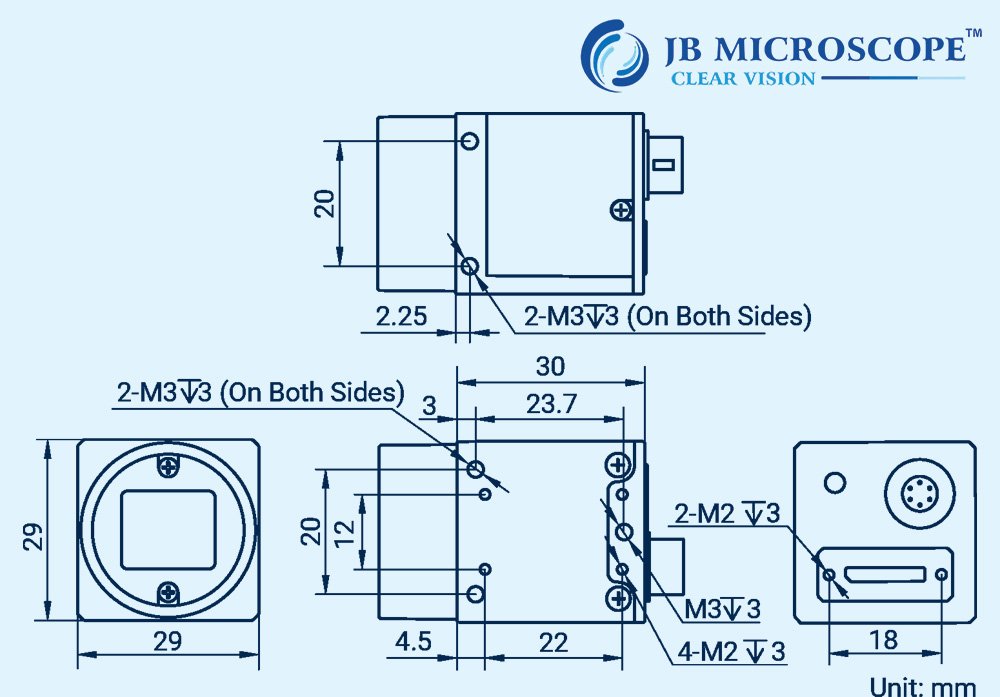 MACHINE VISION CAMERA JBM-MV-CS060-10UC Specifications